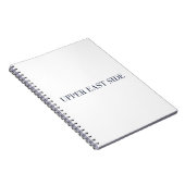 Cahier à reliure spirale Upper East Side (Côté Droit)