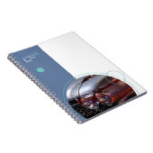 Cahier à reliure spirale voiture classique (Côté Droit)