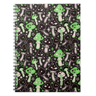 Cahier à ressort "Champignons"