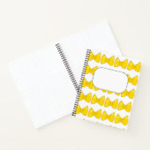 Cahier à ruban jaune vif (Intérieur)
