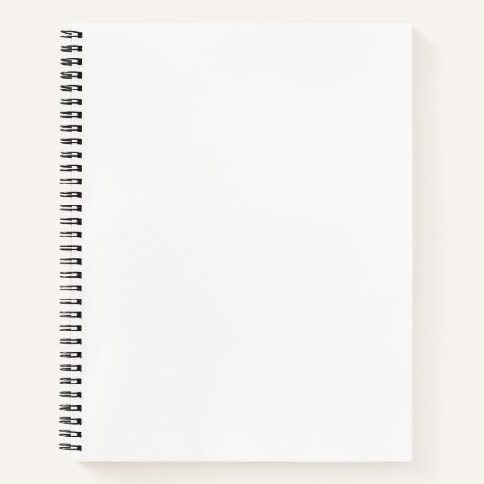 Cahier à spirale (Devant)