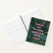 Cahier à spirale (Intérieur)
