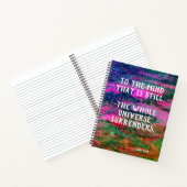 Cahier à spirale (Intérieur)