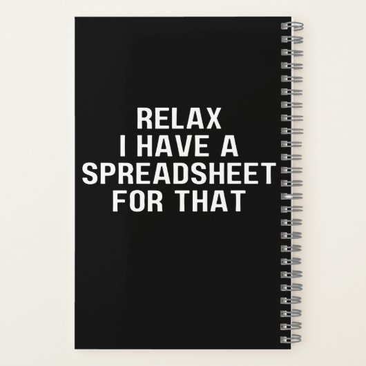 Cahier à spirale (Verso)