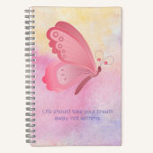 Cahier à spirale 14 cm x 21,6 cm (Recto)