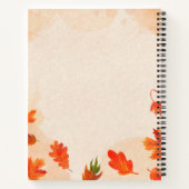 Cahier à spirale 21,59 cm x 27,94 cm (Dos)