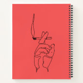 Cahier à spirale 21,59 cm x 27,94 cm (Dos)