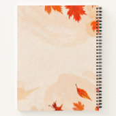 Cahier à spirale 21,59 cm x 27,94 cm (Dos)