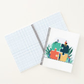 Cahier à spirale 21,59 cm x 27,94 cm (Intérieur)