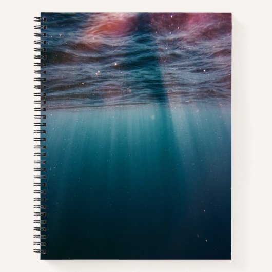 Cahier à spirale 21,59 cm x 27,94 cm (Devant)