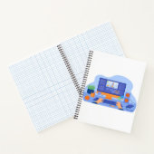 Cahier à spirale 21,59 cm x 27,94 cm (Intérieur)