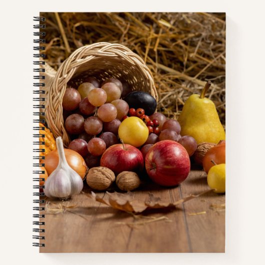 Cahier à spirale 21,59 cm x 27,94 cm (Devant)