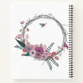 Cahier à spirale 21,59 x 27,94 cm (Dos)