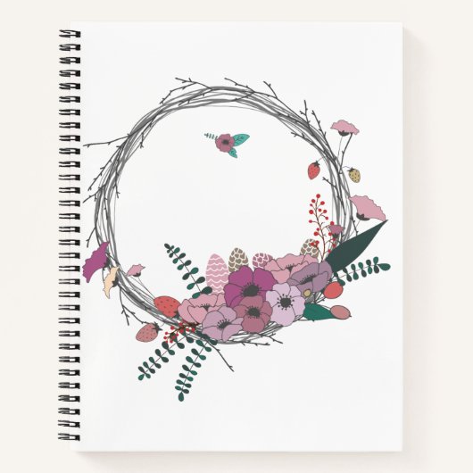 Cahier à spirale 21,59 x 27,94 cm (Devant)