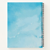 Cahier à spirale 8,5" x 11" (Dos)