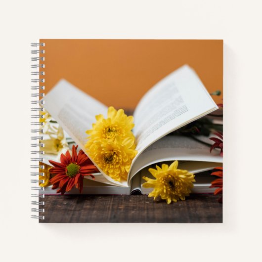 Cahier à spirale 8,5" x 8,5" (Devant)