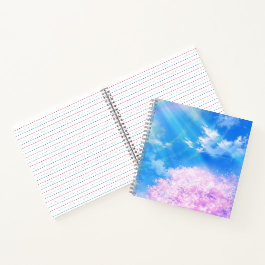 Cahier à spirale 8,5" x 8,5" (Intérieur)