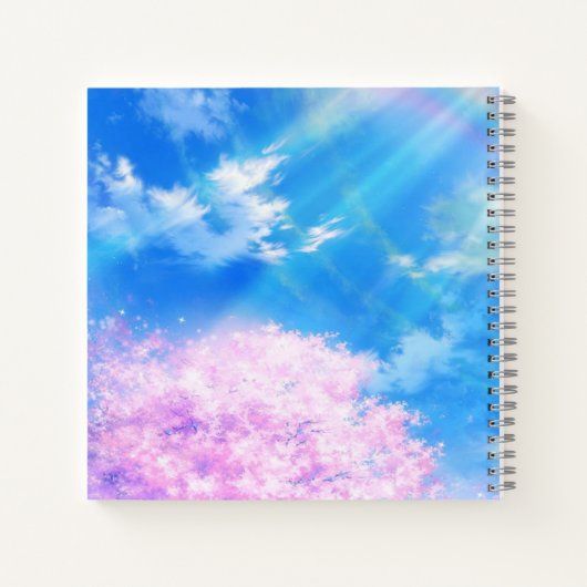 Cahier à spirale 8,5" x 8,5" (Dos)