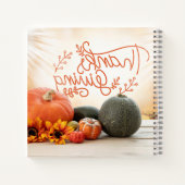 Cahier à spirale 8,5" x 8,5" (Dos)