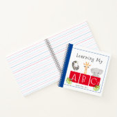 Cahier à spirale Alphabet des bébés animaux (Intérieur)