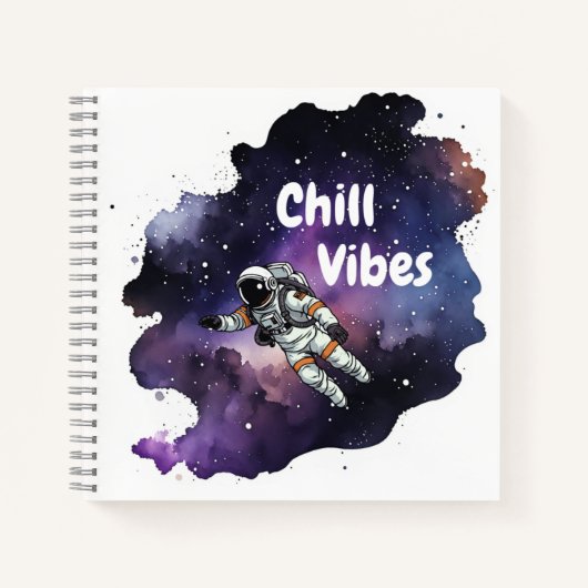 Cahier à spirale ambiance détente (Devant)