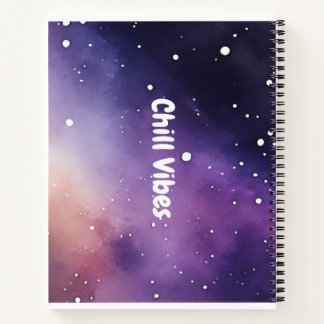 Cahier à spirale ambiance détente