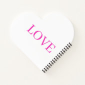 Cahier à spirale AMOUR (Dos)