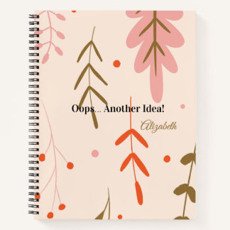 Cahier à spirale amusant Kida – Pratique de l'écri