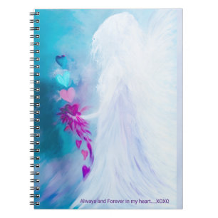 Cahier à spirale Angel Hearts Toujours & Pour Touj