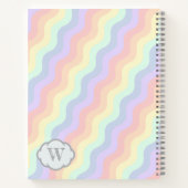 Cahier à spirale Arc-en-ciel pastel (Dos)