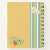 Cahier à spirale au bord de la mer (Dos)