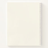 Cahier à spirale avec citation drôle sur la procra (Dos)