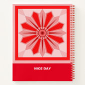 Cahier à spirale avec design créatif (Dos)
