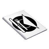 Cahier à spirale avec mise en place (Côté Droit)