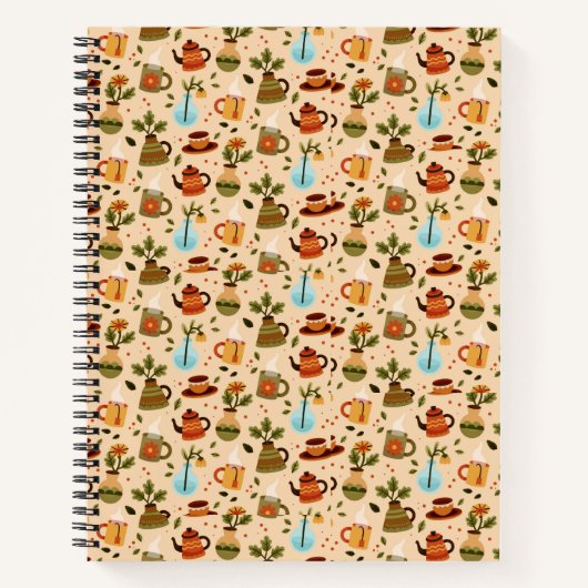 Cahier à spirale avec une couverture vibrante prés (Devant)