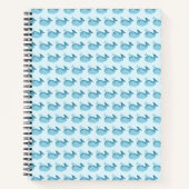 Cahier à spirale bébé baleine mignon (Devant)