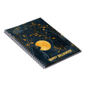 Cahier à spirale Black Cat Happy Halloween (Côté Droit)