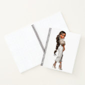 Cahier à spirale Bubble Ponytail (Intérieur)