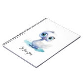 Cahier à spirale Canard Blanc Mignon (Côté gauche)
