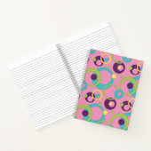 Cahier à spirale Cercles Rose Funky (Intérieur)