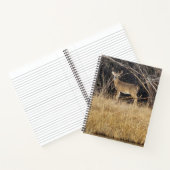 Cahier à spirale Cerfs dans le fourré (Intérieur)