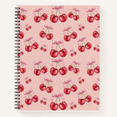 Cahier à spirale Cerise (Devant)