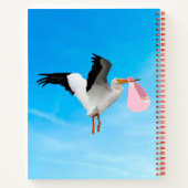Cahier à spirale C'est une fille (Dos)