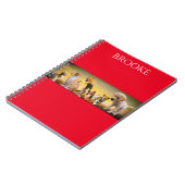 Cahier à spirale Chats et chiens avec nom personna (Côté gauche)