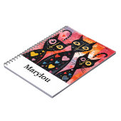 Cahier à spirale Chats Mignons  (Côté gauche)