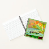 Cahier à spirale Chenille de monarque (Intérieur)