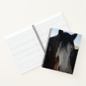 Cahier à spirale Cheveux dans les yeux (Intérieur)