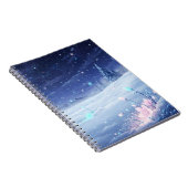 Cahier à spirale Clair de Lune d'Hiver (Côté Droit)