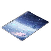 Cahier à spirale Clair de Lune d'Hiver (Côté gauche)