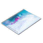 Cahier à spirale coeurs d'ange (Côté gauche)